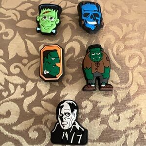 Lot Of Halloween Croc Charms Frankstein Scary Charms